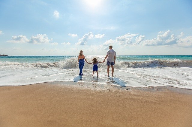 famiglia felice con la liquidità necessaria